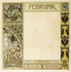 eBook Nouveau Calendar Illustrated Monthly